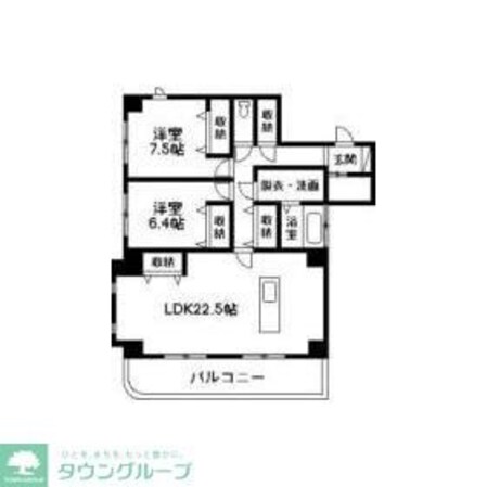 ランディングモジュールの物件間取画像